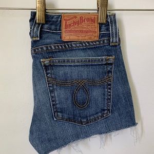 💫SOLD💫 Vintage lucky brand low rise denim shorts